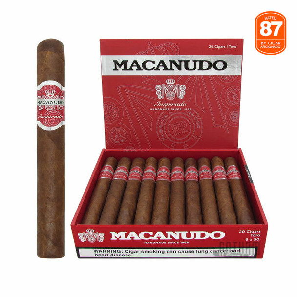 Macanudo Inspirado Red Toro - 5 Pack