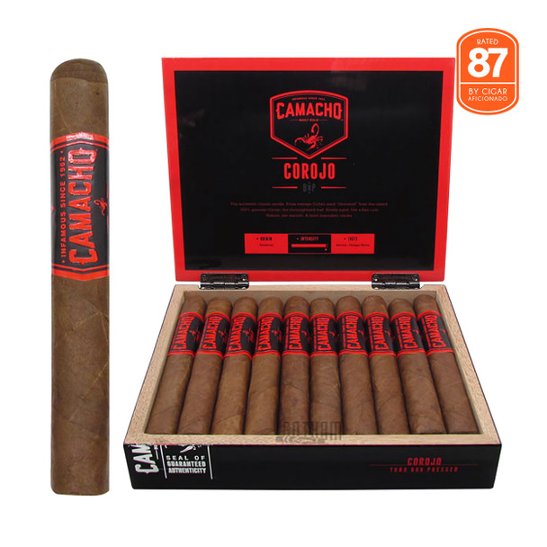 Camacho BXP Corojo Toro - Box of 20