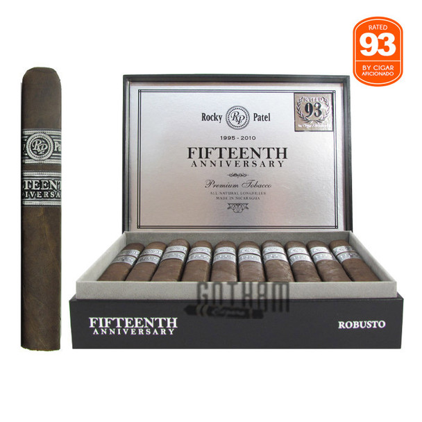 Rocky Patel 15th Anniversary Robusto - Box of 20