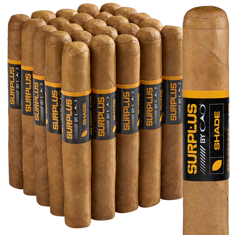 SURPLUS By CAO Shade Robusto Pack of 25