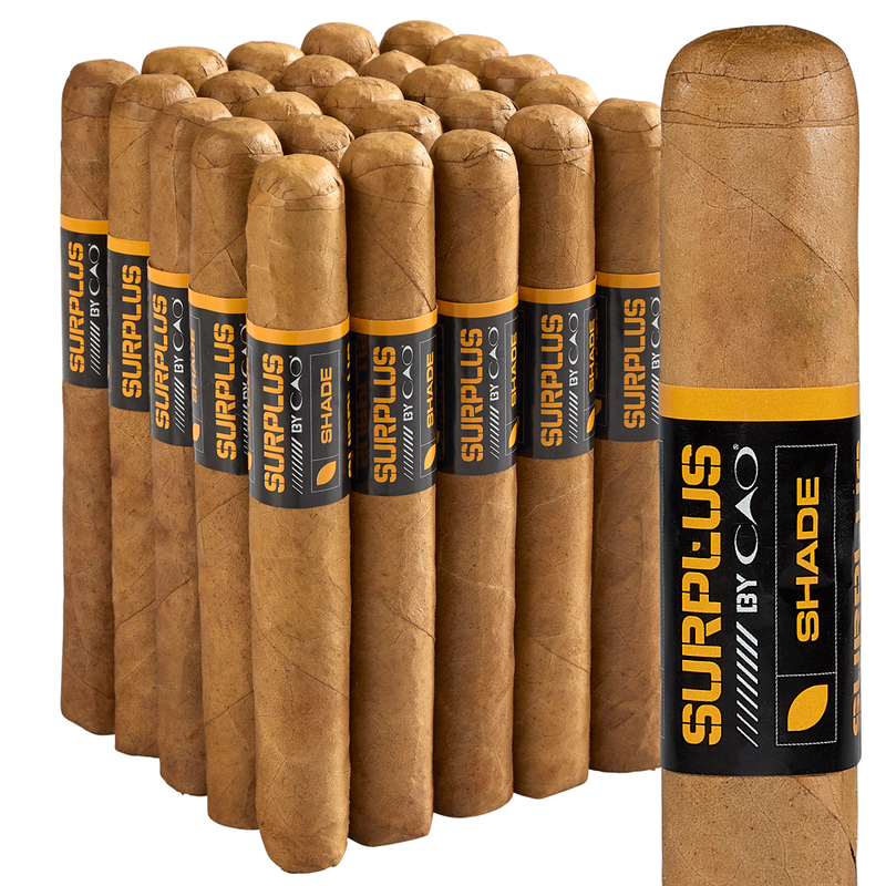SURPLUS By CAO Shade Robusto Pack of 25