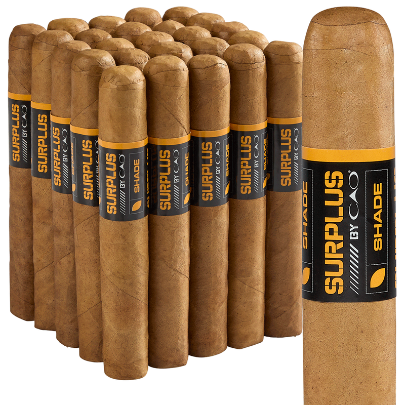 SURPLUS By CAO Shade Robusto Pack of 25