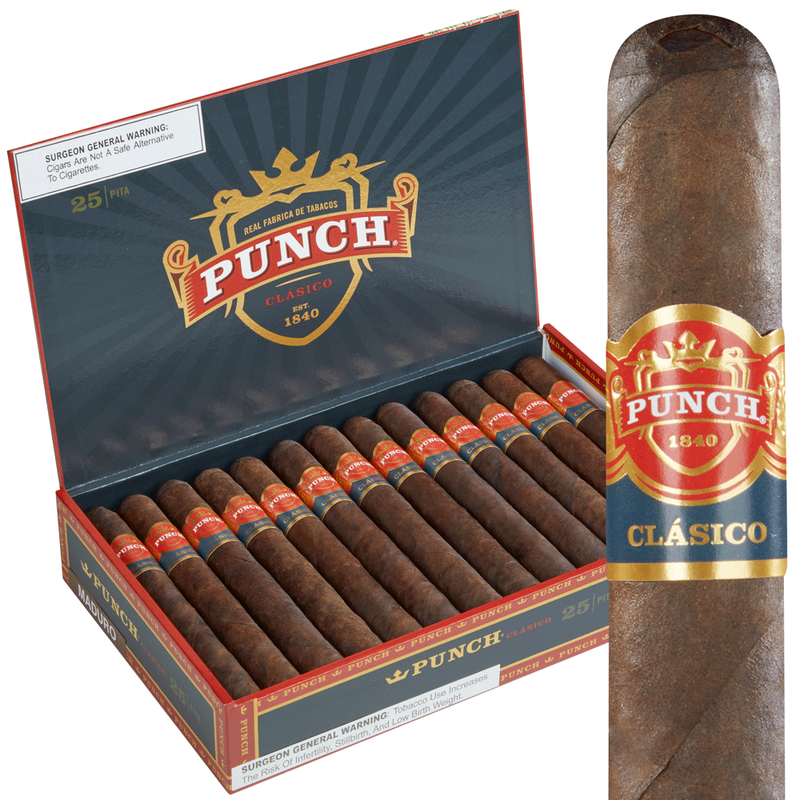 Punch Clasico Cigars Box of 25