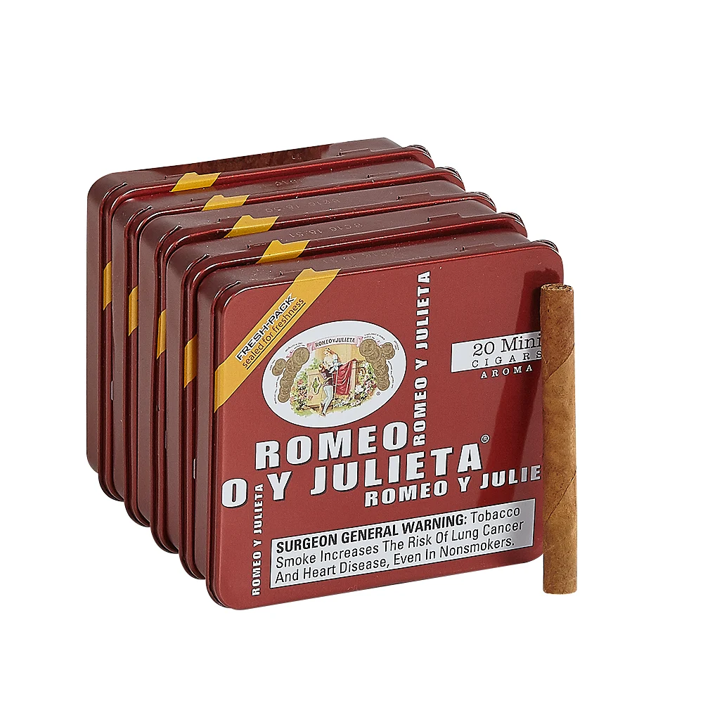 Romeo y Julieta Miniatures | Mini - Red (Aroma) | Pack of 100