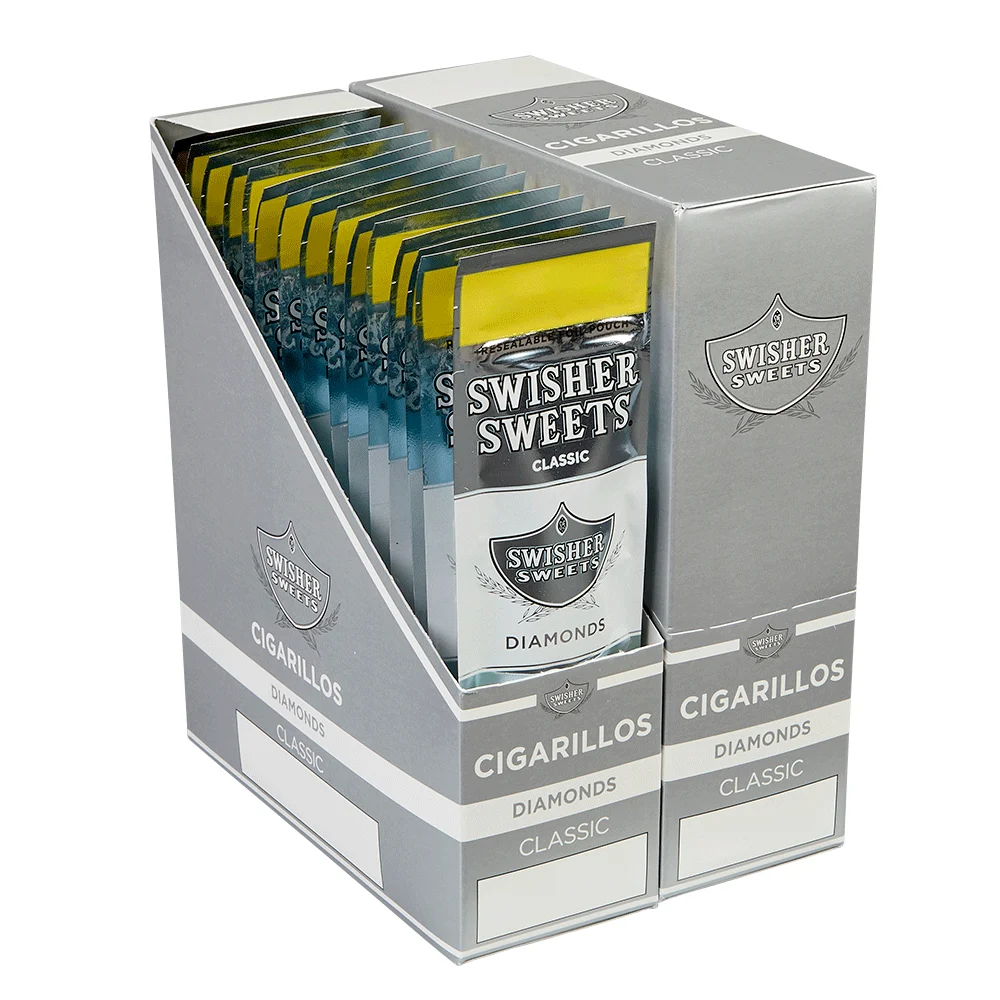 Swisher Sweet Cigars and Cigarillos | Cigarillos - Diamonds | Pack of 60