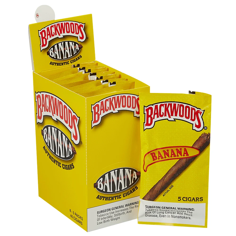 Backwoods | Cigarillos - Banana | Box of 40
