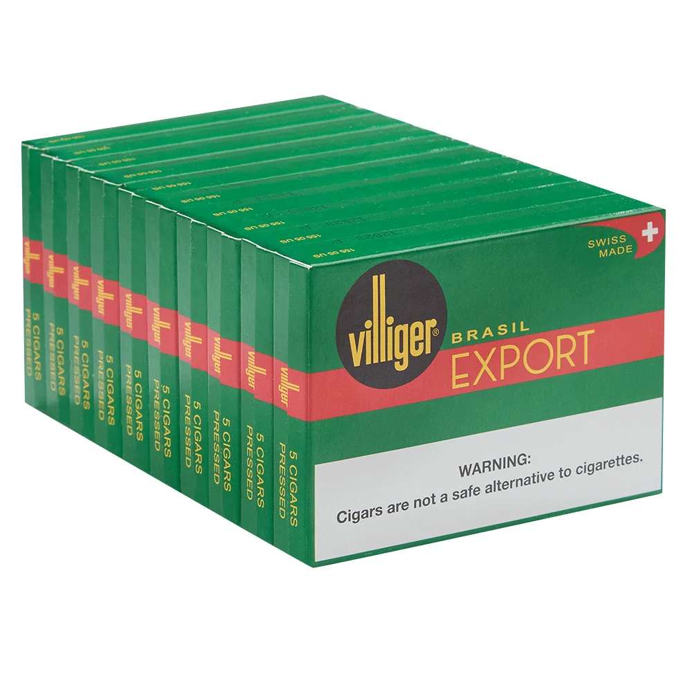 Villiger Export | Cigarillos - Brasil | Pack of 50