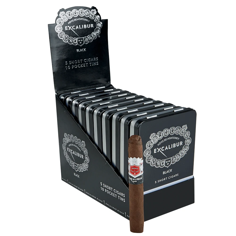 Hoyo De Monterrey Excalibur Black Cigarillos | Shorts | Pack of 5