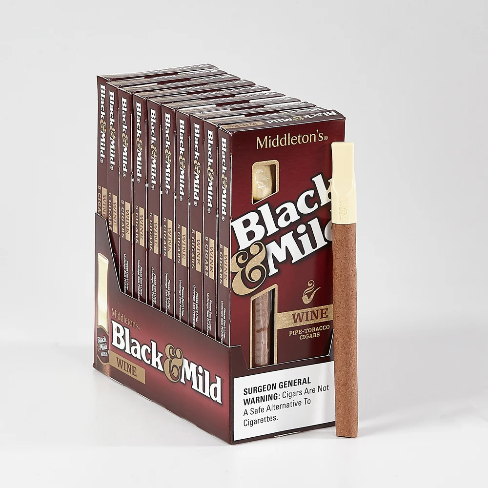 Black & Mild Wine | Lancero - Wine | Pack of 50 [10/5]