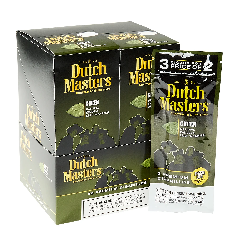 Dutch Masters | Cigarillos - Green | Box of 60