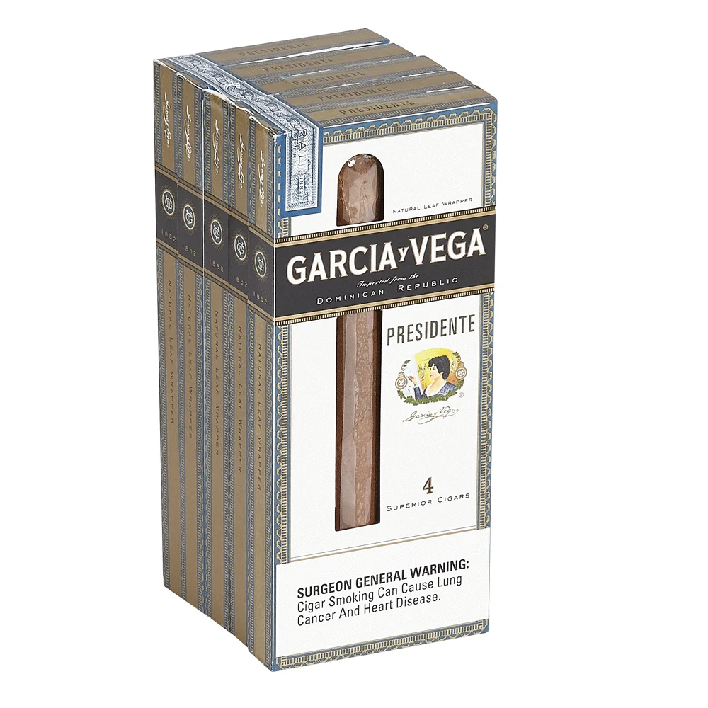 Garcia y Vega Cigars | Presidente | Pack of 20 [5/4]
