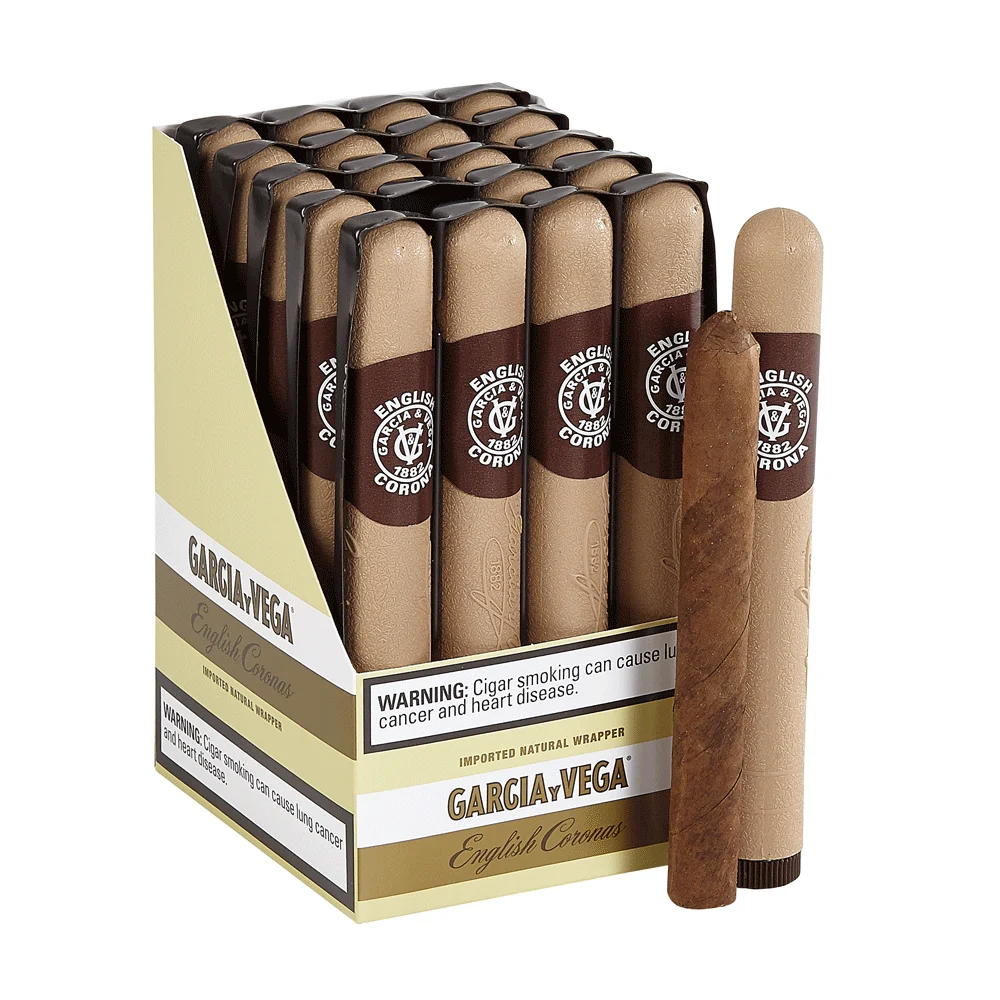Garcia y Vega Cigars | English Corona | Pack of 20 [5/4]