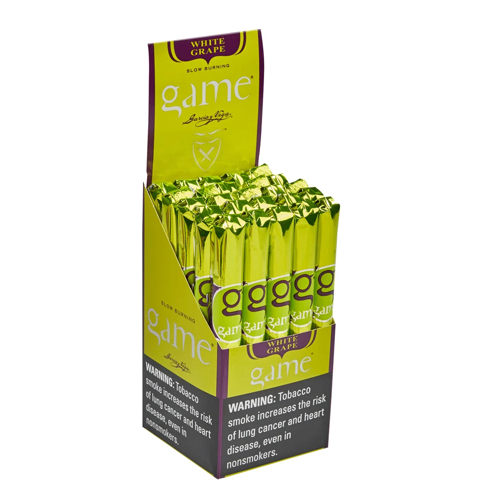 Game Cigars by Garcia y Vega | Palma - White Grape | Box of 25