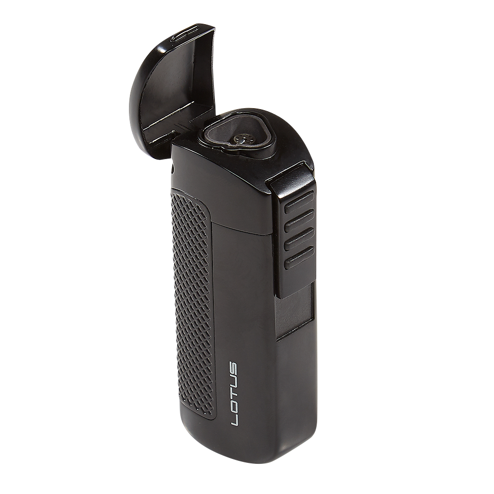 Lotus CEO Triple Flame Lighter | Black Matte
