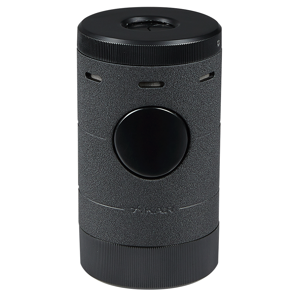 Xikar Volta Quad Flame Table-Top Lighter | Black