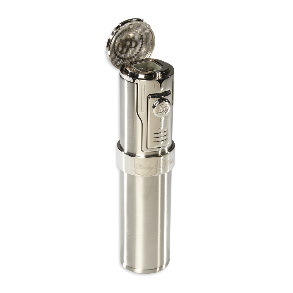 Rocky Patel Diplomat 5-Torch Lighter | Silver