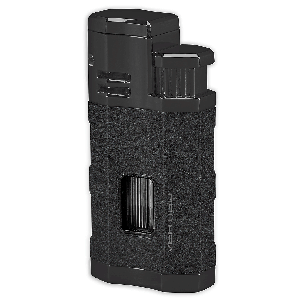 Vertigo Envoy Lighter | Black Crackle