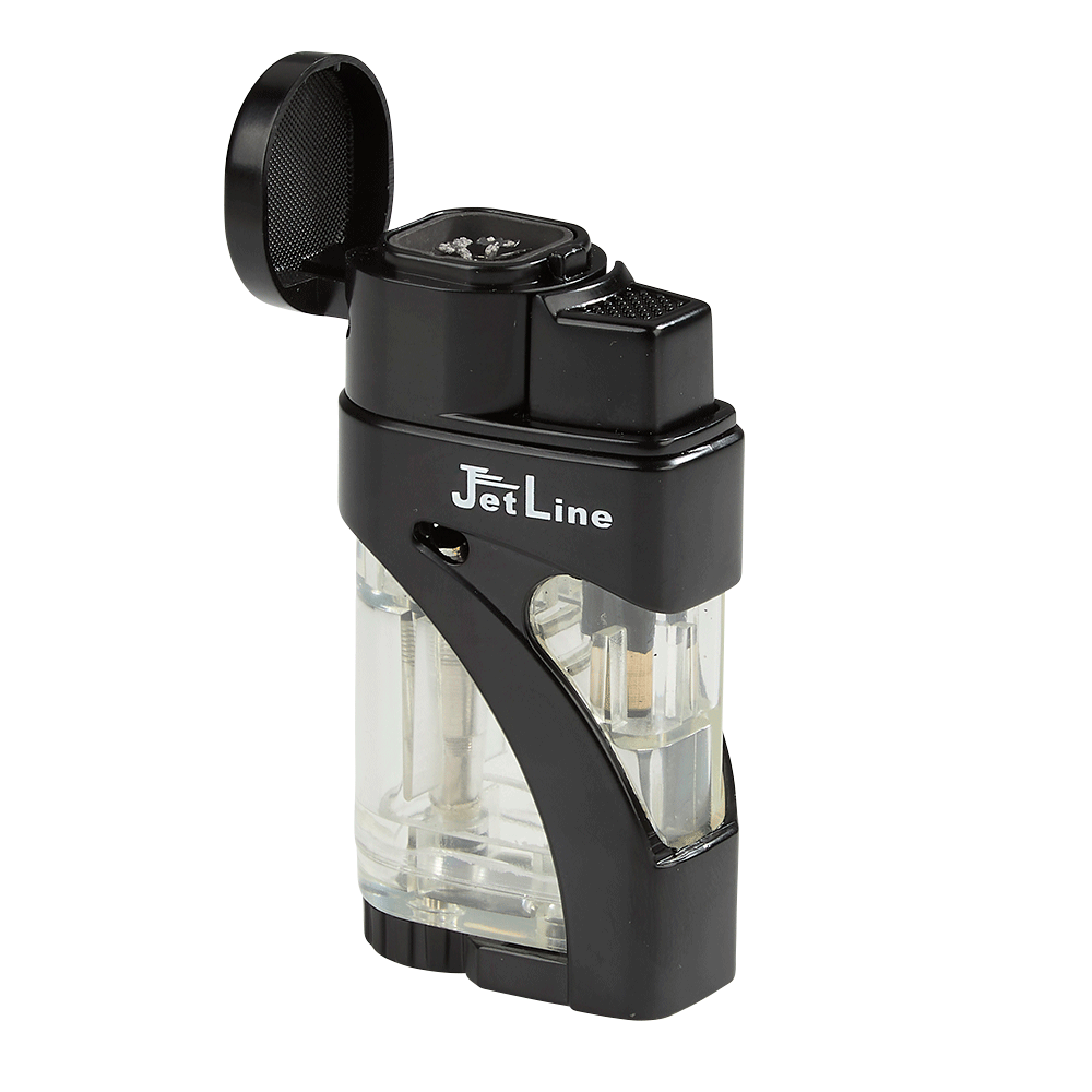 Jetline Phantom Quad Torch Lighter | Black