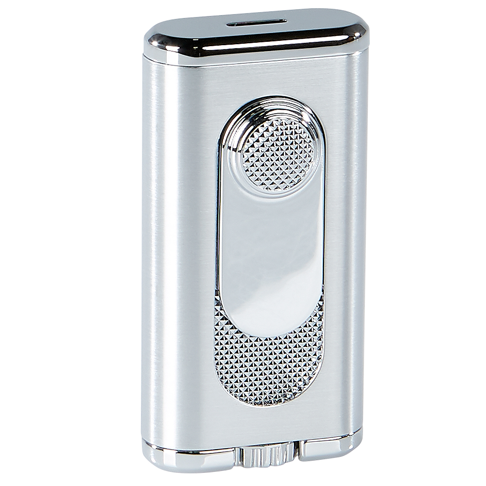 Xikar Verano Flat-Flame Lighter | Silver