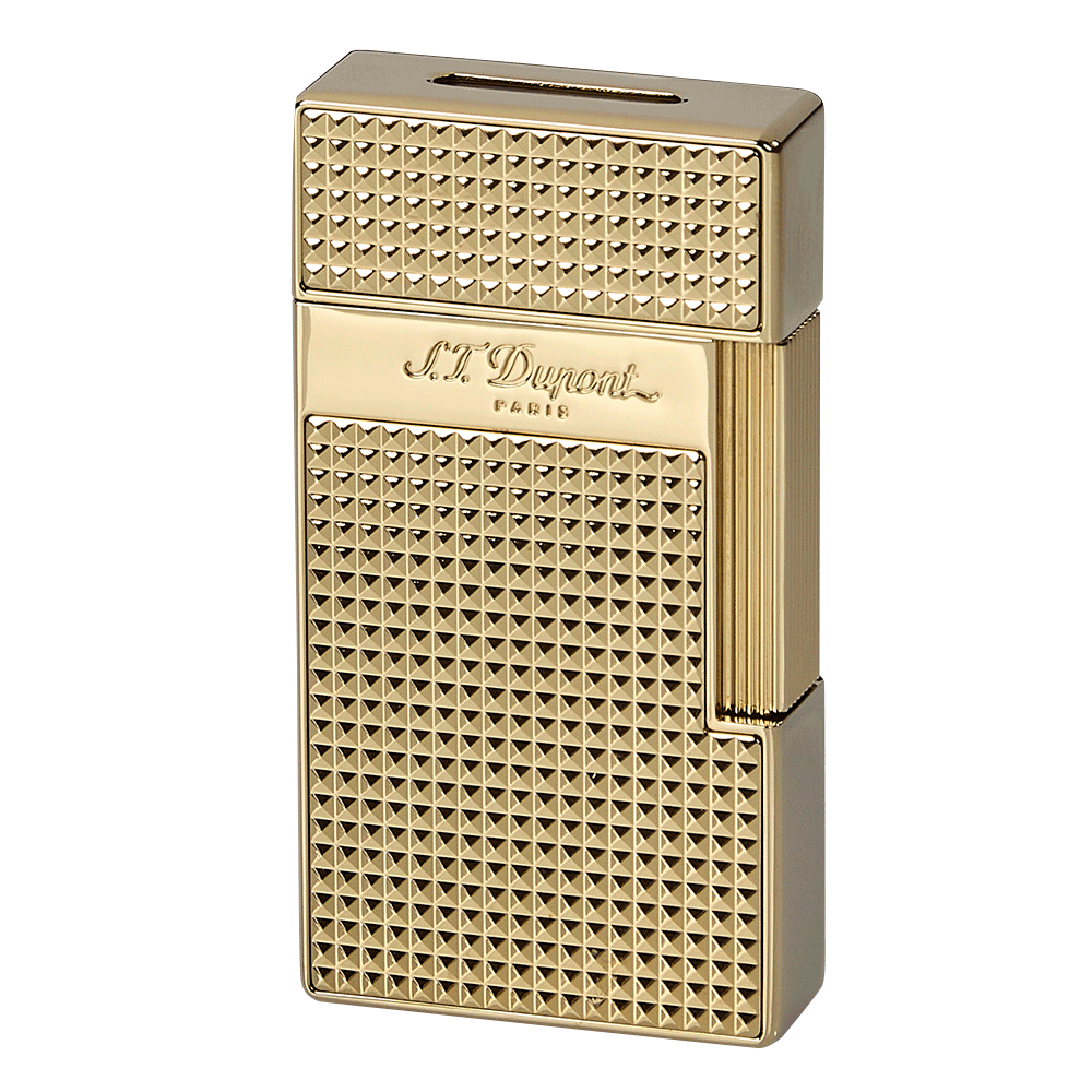 S.T. Dupont Big D Lighter | Diamond Head Golden