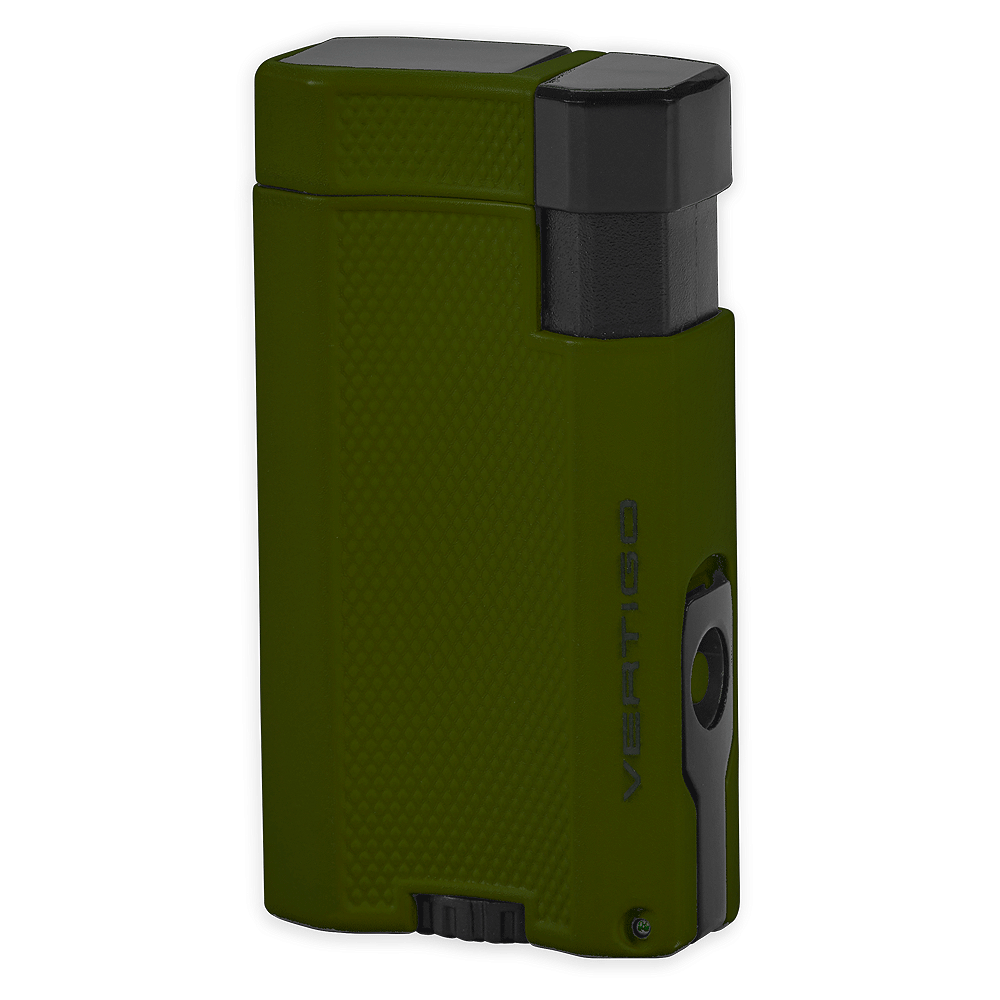 Vertigo Delegate Lighter | Green Crackle