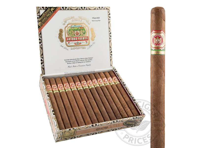 Arturo Fuente Churchill Natural - 25 Cigars