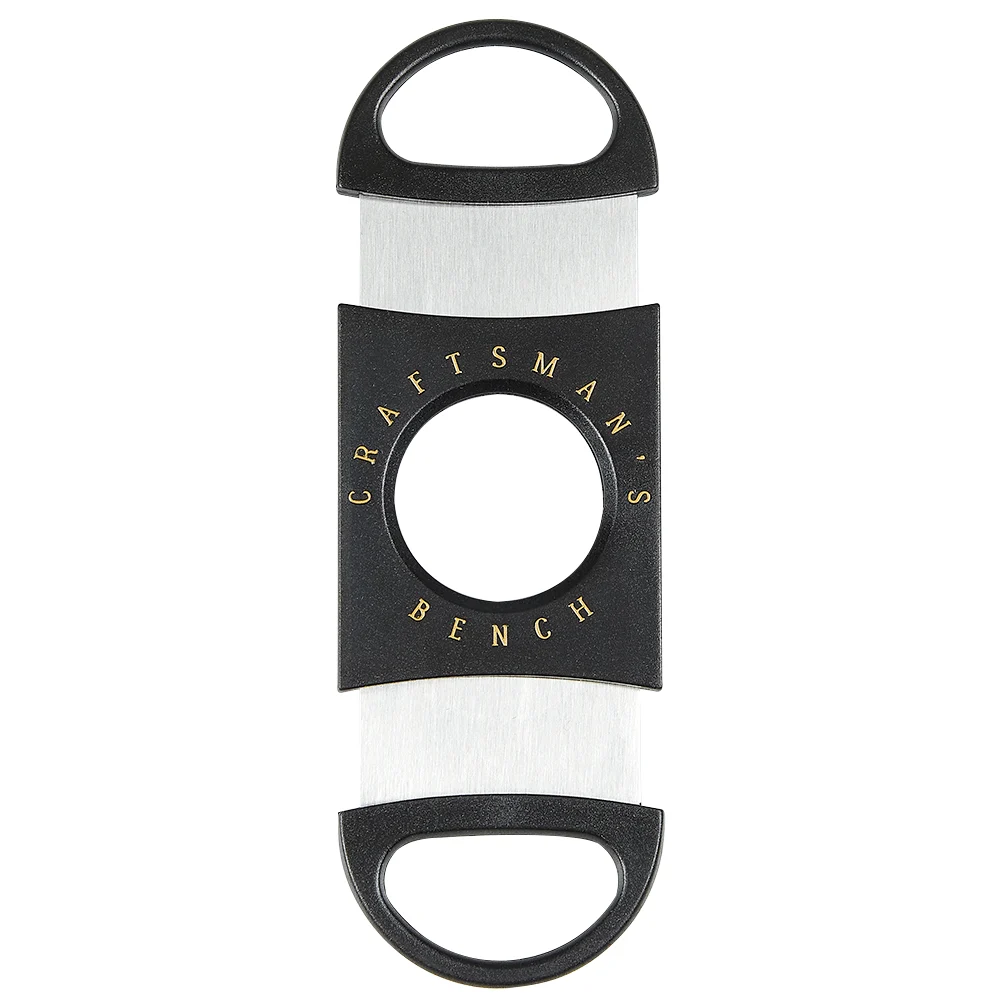 Craftsman's Bench Double Blade 64-Ring Guillotine Cutter | Black