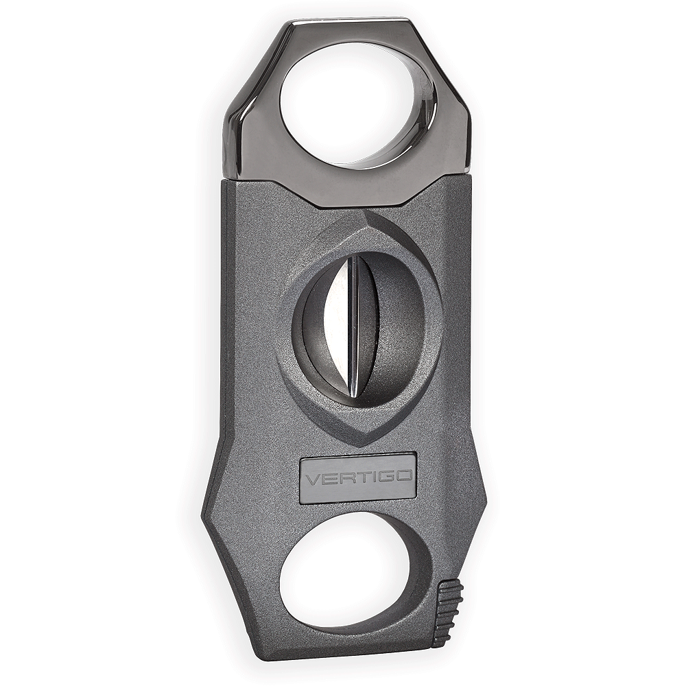 Vertigo Marlin V-Cutter with Poker | Gun Metal Rubberized