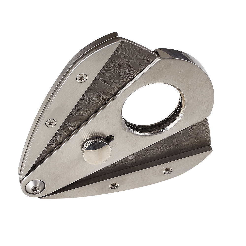 Xikar Xi3 - Phantom Damascus | Brushed Steel