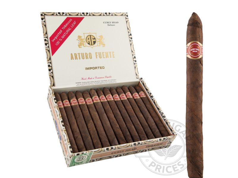 Arturo Fuente Curly Head Deluxe Maduro - 25 Cigars