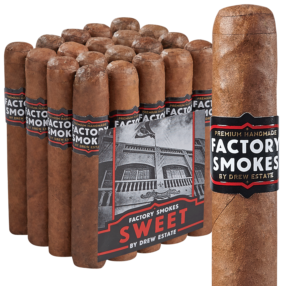 Drew Estate Factory Smokes Sweets | Robusto | Pack of 20
