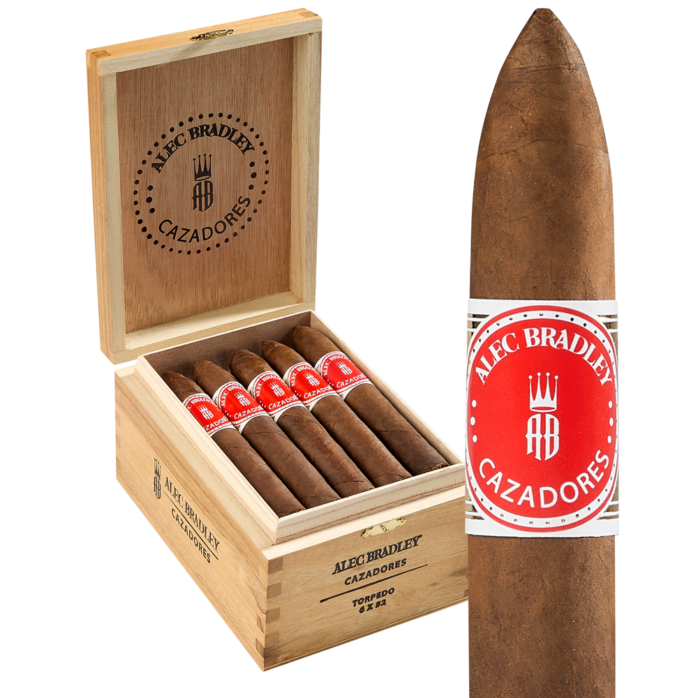 Alec Bradley Cazadores | Torpedo | Box of 20