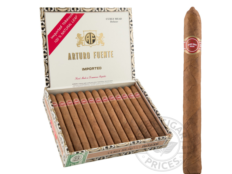 Arturo Fuente Curly Head Deluxe Natural - 25 Cigars