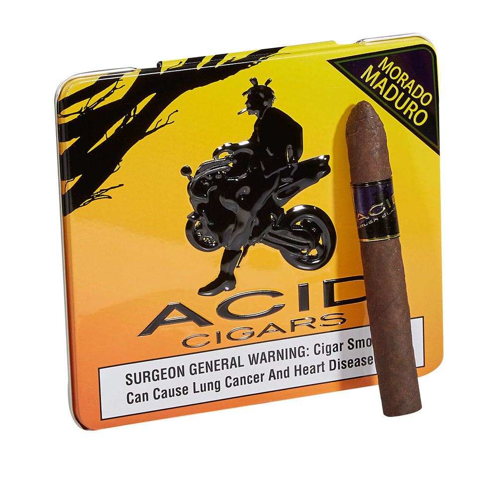 ACID Krush Cigarillos by Drew Estate | Krush - Morado Maduro | Pack of 10
