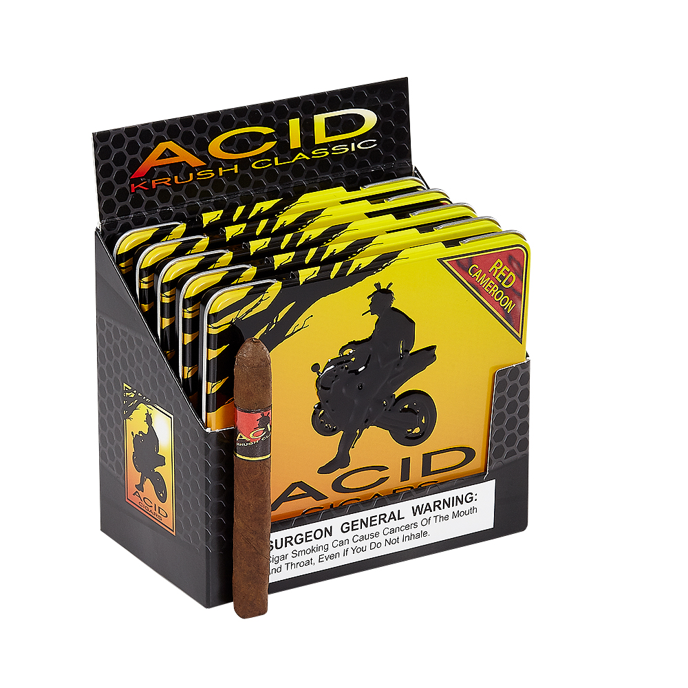 ACID Krush Cigarillos by Drew Estate | Krush - Red Cameroon | Pack of 50