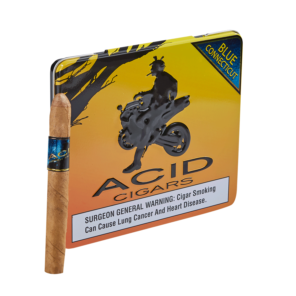 ACID Krush Cigarillos by Drew Estate | Krush - Blue Connecticut | Pack of 10