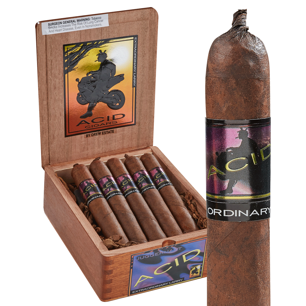 ACID Cigars by Drew Estate | Extra Ordinary Larry | Box of 10