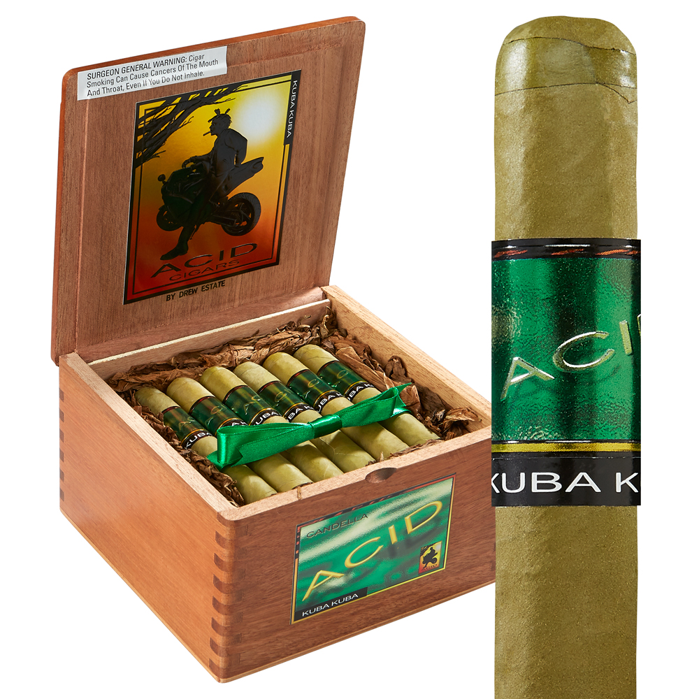 ACID Cigars by Drew Estate | Kuba Kuba - Green Candela | Box of 24