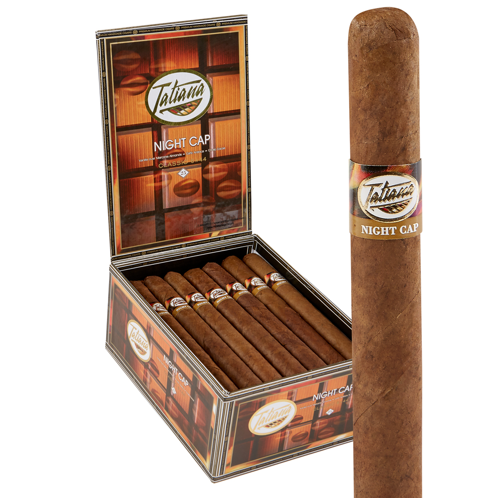 Tatiana Nightcap Flavored Cigars | Corona - Classic Nightcap | Box of 25