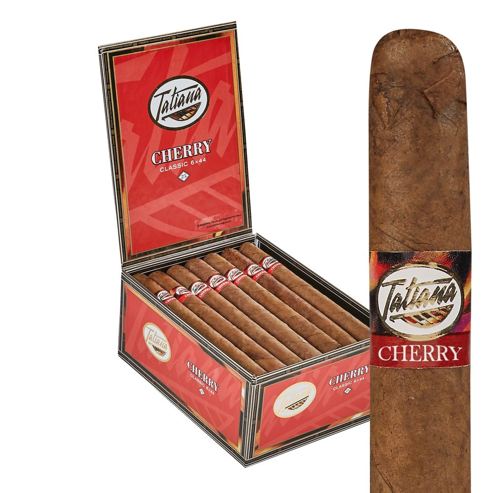 Tatiana Cherry Flavored Cigars | Corona - Classic Cherry | Box of 25