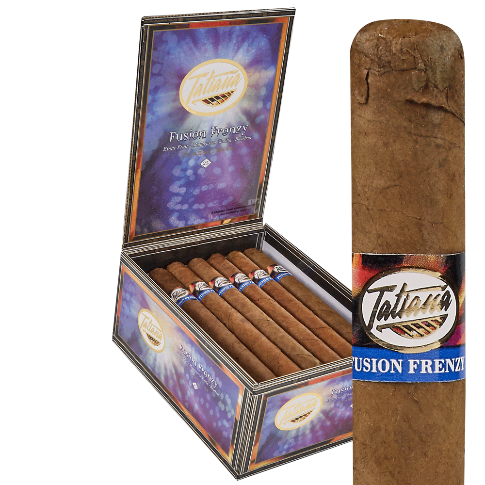 Tatiana Fusion Frenzy Flavored Cigars | Corona - Classic Fusion Frenzy | Box of 25