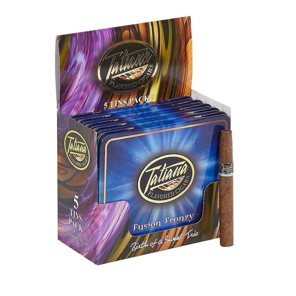 Tatiana Flavored Cigarillos | Cigarillos - Fusion Frenzy | Pack of 50