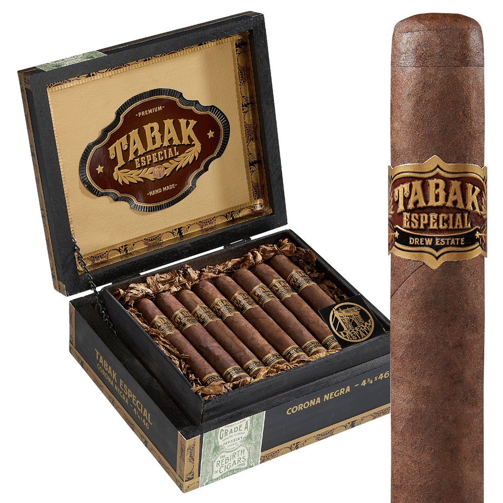 Drew Estate Tabak Especial | Corona - Negra | Box of 24