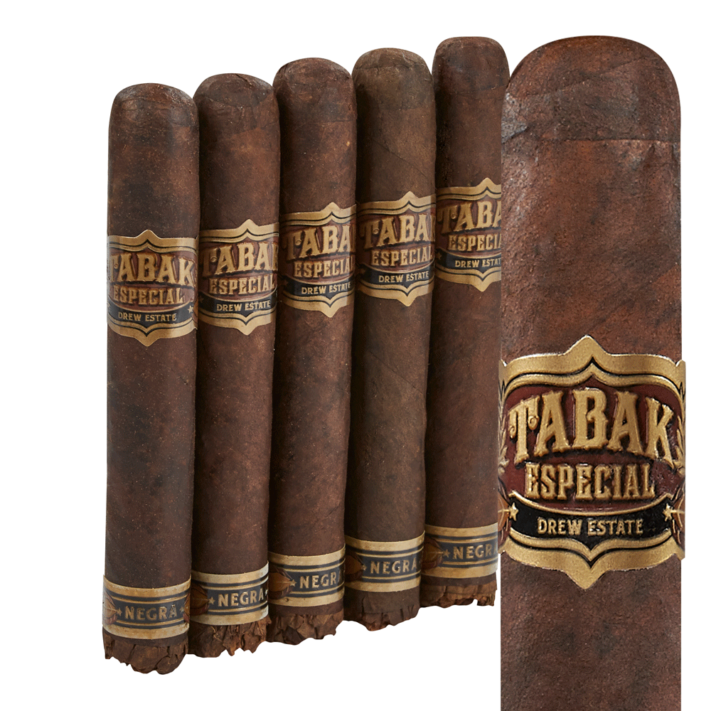 Drew Estate Tabak Especial | Corona - Negra | Pack of 5