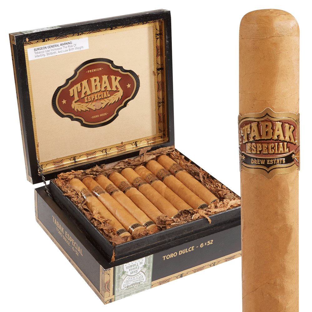 Drew Estate Tabak Especial | Toro - Dulce | Box of 24