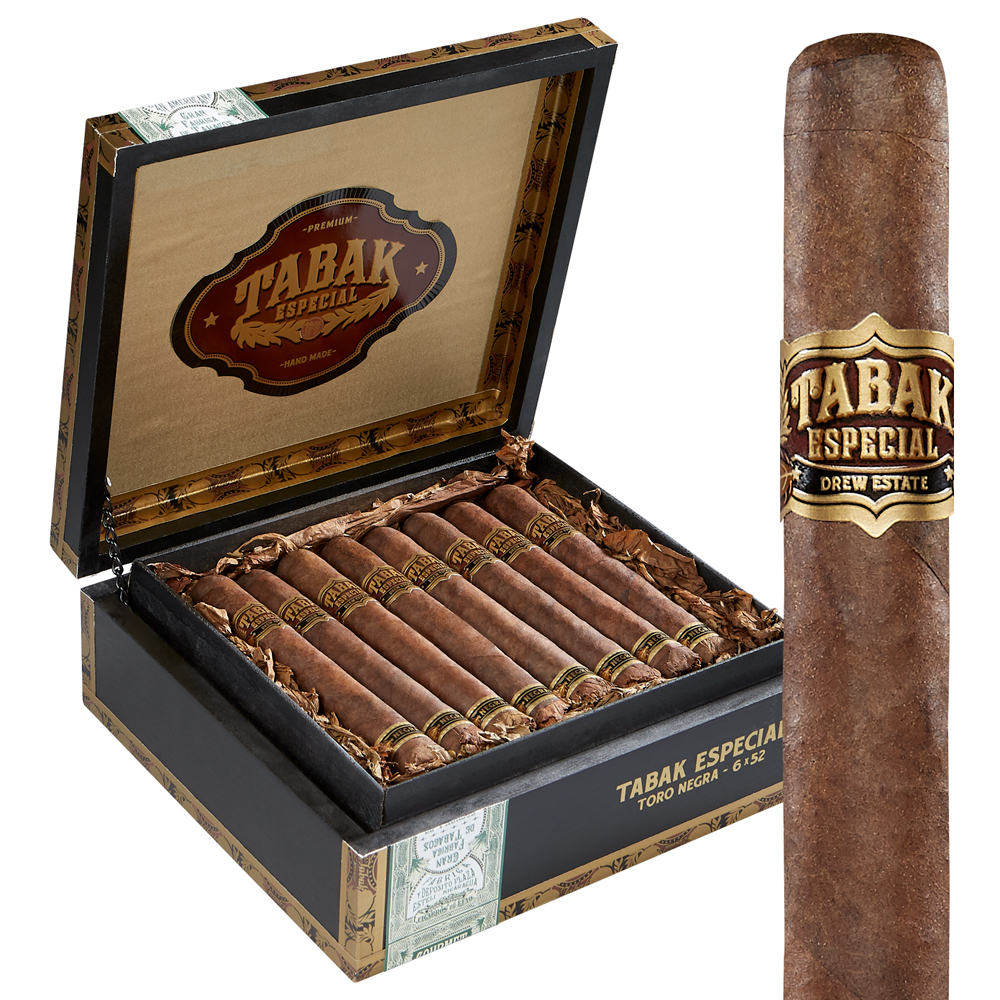 Drew Estate Tabak Especial | Toro - Negra | Box of 24