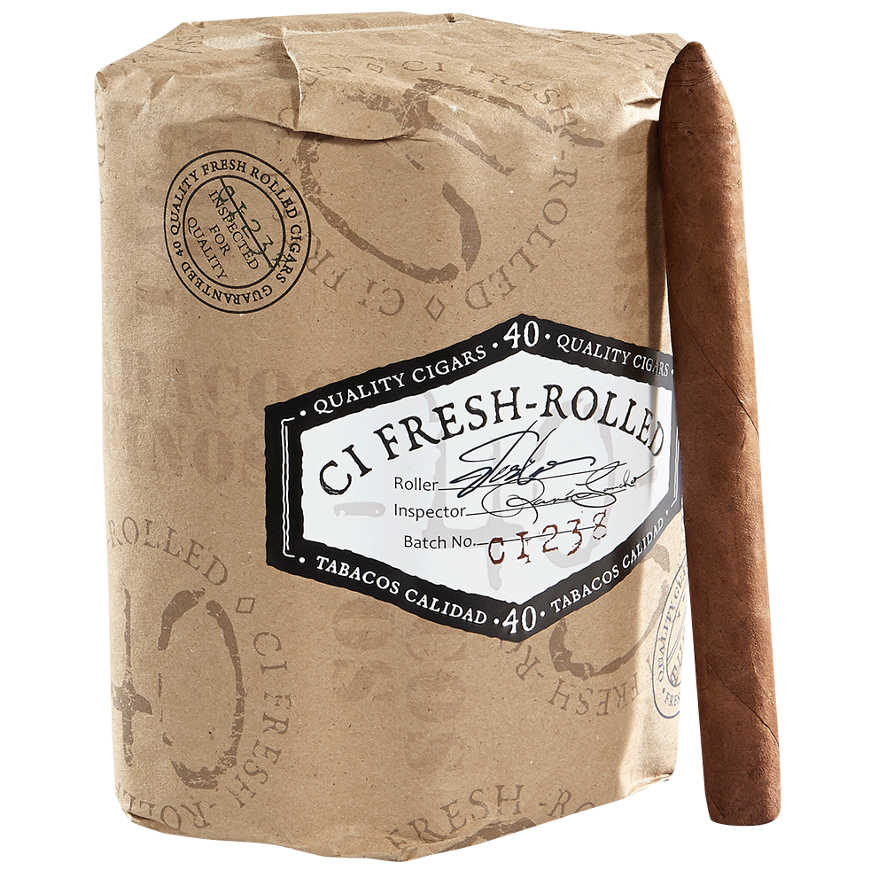 CI Fresh-Rolled Rosado Cuban Wheels | Torpedo | Pack of 40