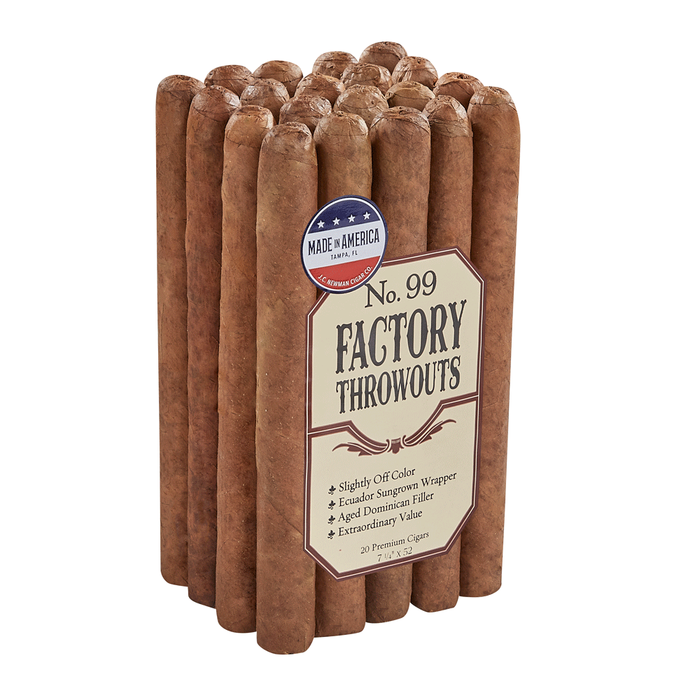 Factory Throw-Outs | No. 99 - Natural | Pack of 20