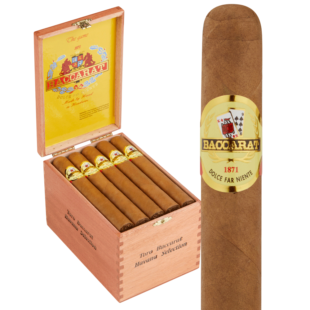 Baccarat Sumatra Corona | Toro | Box of 25
            
                
                    
                         + 5 Cigars