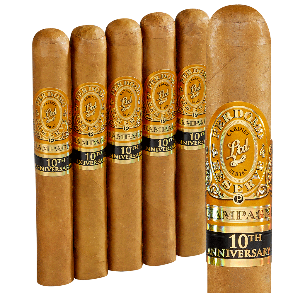 Perdomo Reserve 10th Anniv. Champagne | Epicure | Pack of 5